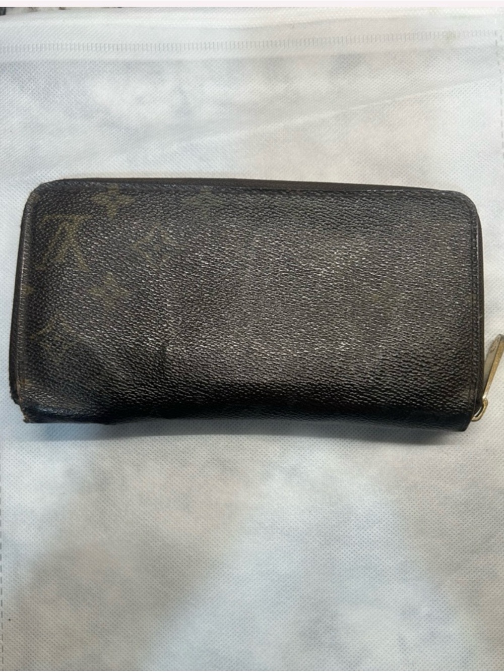 Louis Vuitton Monogram Zippy Wallet - Classic Brown Canvas - GUC - Picture 2 of 15